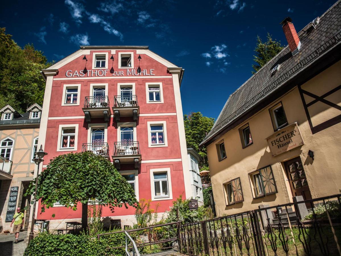Bio-Hotel Zur Muehle Bad Schandau Eksteriør billede