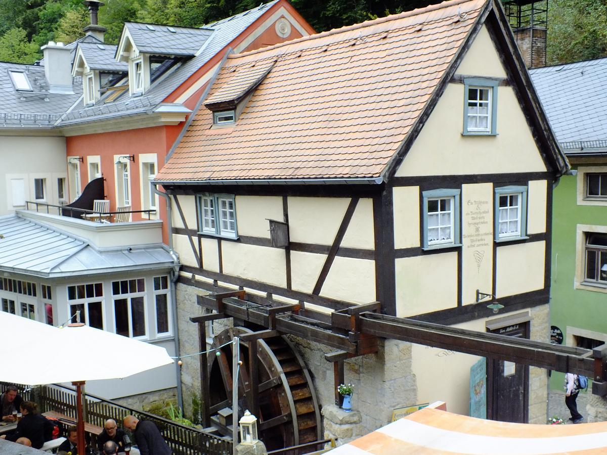 Bio-Hotel Zur Muehle Bad Schandau Eksteriør billede