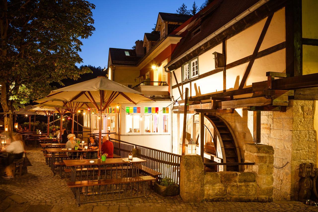 Bio-Hotel Zur Muehle Bad Schandau Eksteriør billede