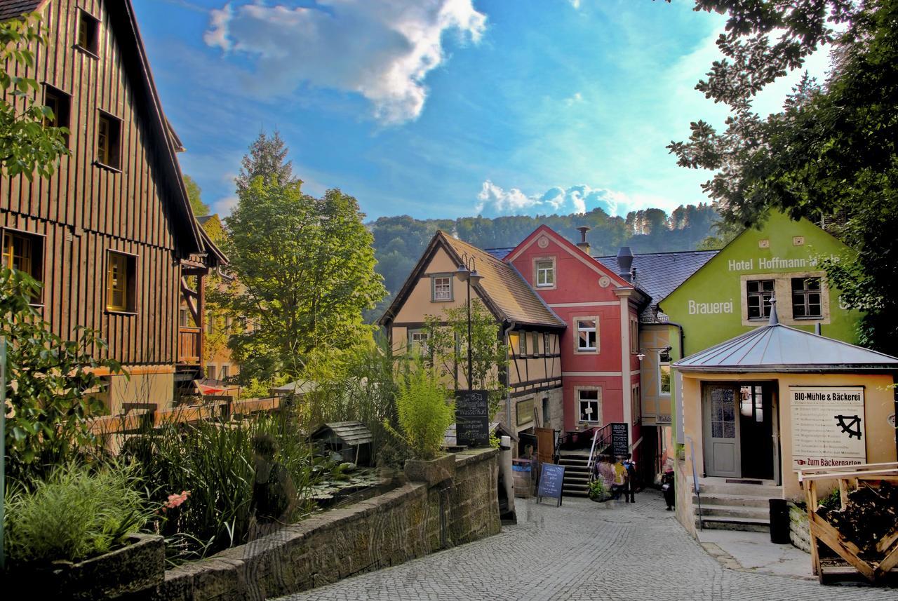 Bio-Hotel Zur Muehle Bad Schandau Eksteriør billede
