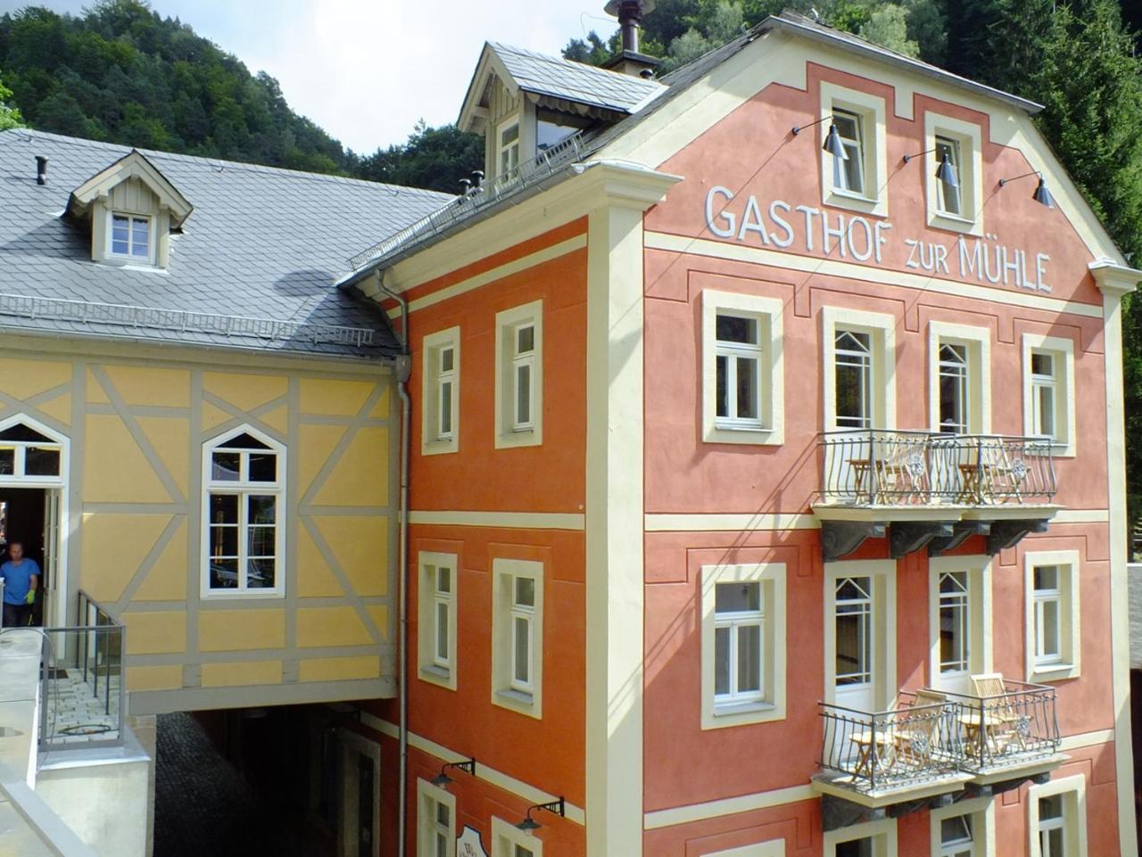 Bio-Hotel Zur Muehle Bad Schandau Eksteriør billede