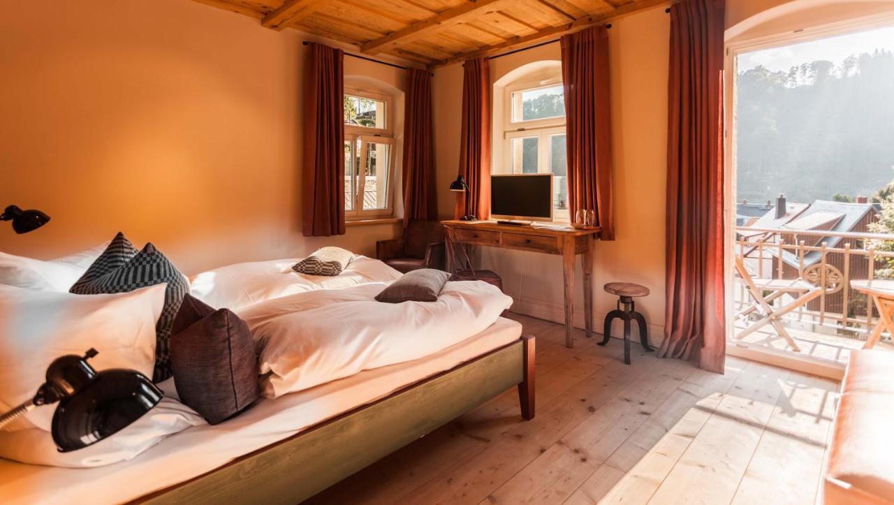 Bio-Hotel Zur Muehle Bad Schandau Eksteriør billede