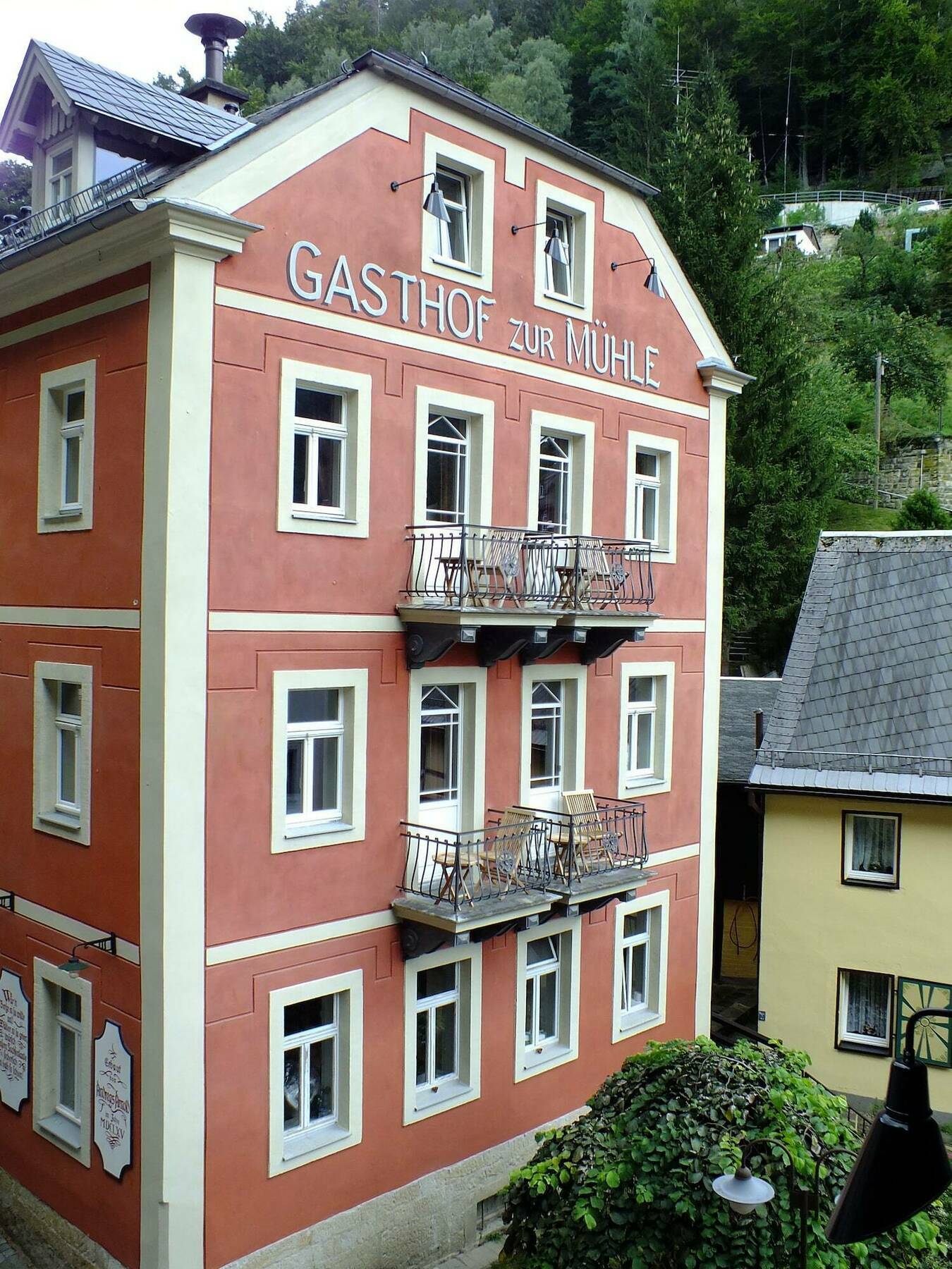 Bio-Hotel Zur Muehle Bad Schandau Eksteriør billede